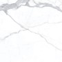 Marble Effect White Large Format Over 600x600 Porcelain for Wall/Floor; Finish - Matt